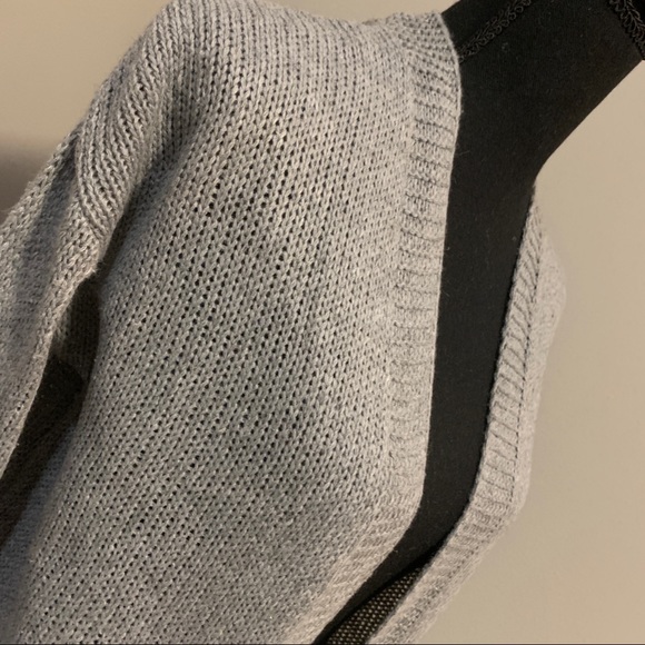 {2/$40} Grey Long Sleeve Knit Cardigan Sweater - Picture 5 of 11